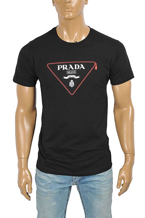 t shirt prada uomo offerte|prada long sleeve t shirt.